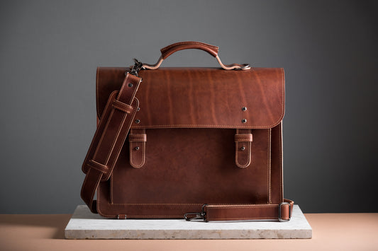 Great Sack Briefcase - Cognac