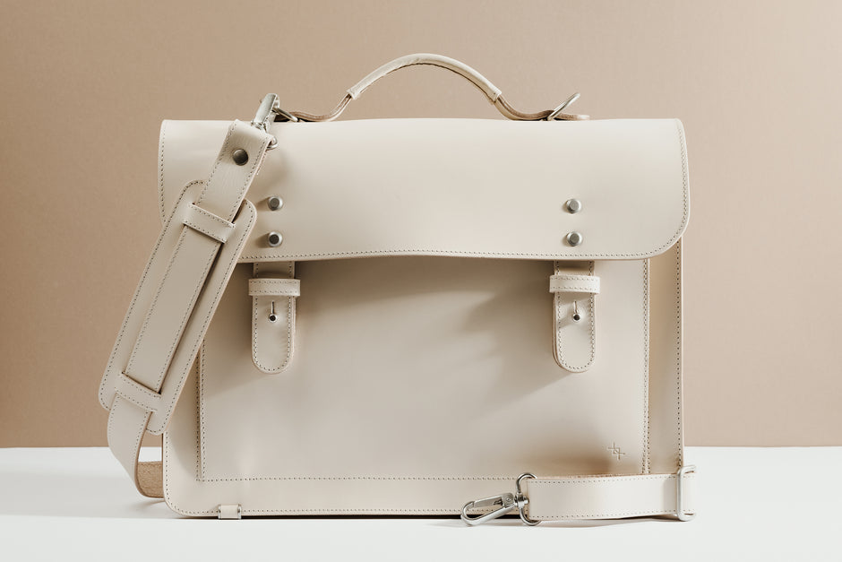 Great Sack Briefcase - White